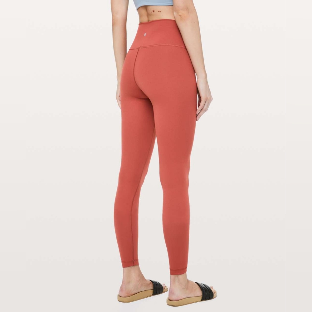 Lululemon Wunder Under High-Rise Tight *Full-On Luxtreme 28" Brick Rose